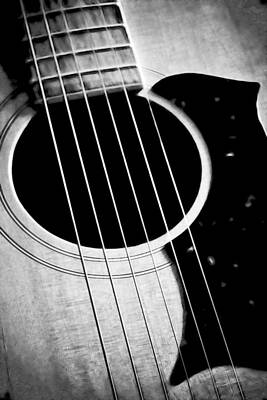 Rock And Roll Photos - Guitar Strings by Athena Mckinzie