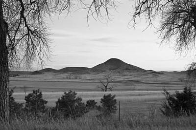 Music Baby - Haystack Mountain - Boulder County Colorado - Black and White Ev by James BO Insogna