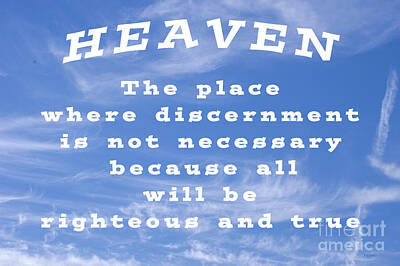 Religious Paintings - Heaven 1 by Diane Friend