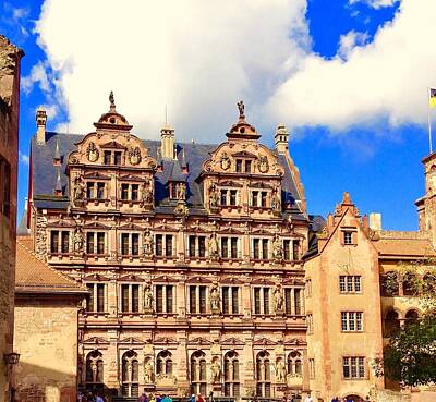 Mannequin Dresses - Heidelberg Castle  by Jennifer Longman