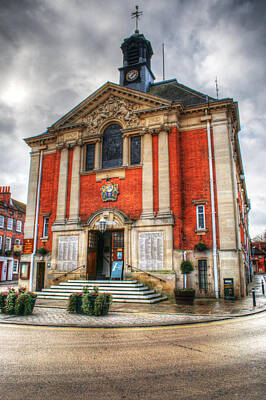 Painted Wine - Henley-on-Thames Town Hall by Chris Day