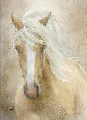 Animals Painting Royalty Free Images - Spun Sugar Royalty-Free Image by Colleen Taylor