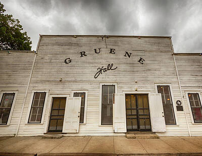 Best Sellers - Beer Photos - Historic Gruene Hall by Stephen Stookey