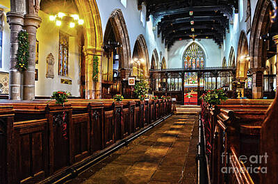 Queen Royalty Free Images - Holy Trinity Church, Skipton Royalty-Free Image by Spade Photo
