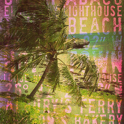 Beach Digital Art - Hope Town Bahamas v1 by Brandi Fitzgerald