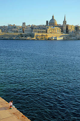 Recently Sold - Travel Pics Digital Art Royalty Free Images - I am in Malta now. Royalty-Free Image by Andy i Za