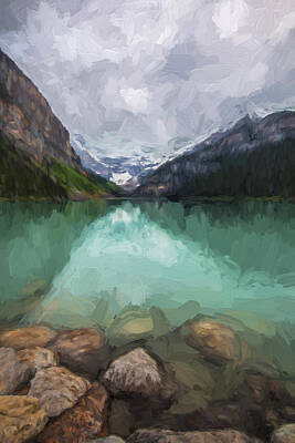Mountain Digital Art - I Feel Cloudy II by Jon Glaser