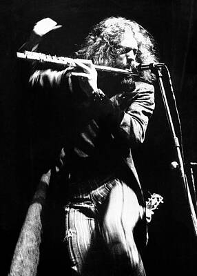 Musician Photo Royalty Free Images - Ian Andersson Jethro Tull 2 Royalty-Free Image by Kim Lessel