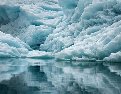 Anne Geddes - Iceberg Detail Greenland 6847 by Bob Neiman