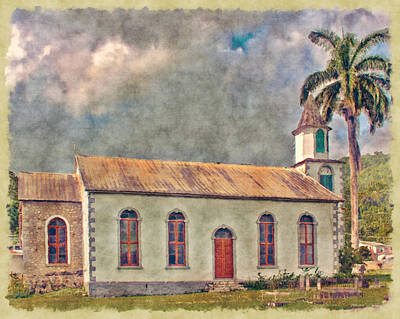 Grape Vineyards - Impressions of a Jamaican Church by John M Bailey