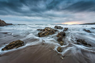 Stone Cold Rights Managed Images - Inch Beach Royalty-Free Image by Tom Whelton