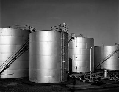 Steampunk - Industrial Storage Tanks by Lee Santa