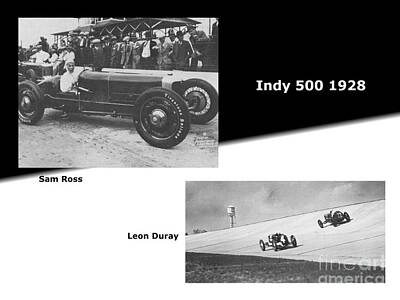 Christmas Christopher And Amanda Elwell - Indy 500 1928 Sam Ross and Leon Duray by Vintage Collectables