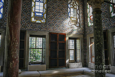 Mellow Yellow Rights Managed Images - Inside the harem of the Topkapi Palace Royalty-Free Image by Patricia Hofmeester