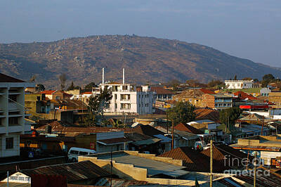 Rose Royalty Free Images - Iringa town by morning Royalty-Free Image by Morris Keyonzo
