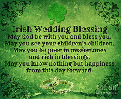 Anne Geddes Florals - Irish Wedding Blessing by Mindy Bench