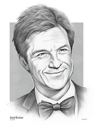 Best Sellers - Actors Rights Managed Images - Jason Bateman Royalty-Free Image by Greg Joens