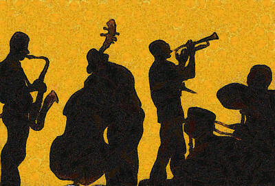 Jazz Rights Managed Images - Jazz Group Royalty-Free Image by Galeria Trompiz