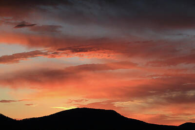 School Teaching - Jemez Mountain Sunrise by David Diaz