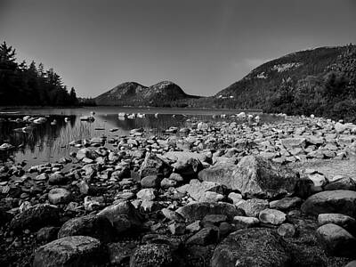 Mark Myhaver Rights Managed Images - Jordan Pond No.2 Royalty-Free Image by Mark Myhaver