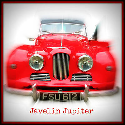Gustav Klimt - Jowett Javelin Jupiter Car by Caroline Reyes-Loughrey