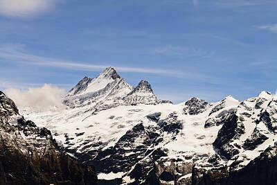 Mountain Photos - Jungfrau  Grindelwald, Bernese by Kav Dadfar
