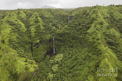 Word Signs - Kauai Waterfall by Shishir Sathe
