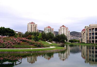Royalty-Free and Rights-Managed Images - Kelowna Waterfront Park by Will Borden
