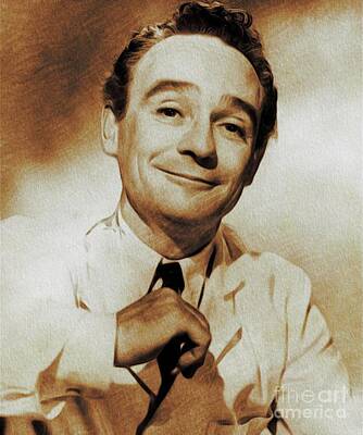 Actors Royalty Free Images - Kenneth Connor, Carry On Legend Royalty-Free Image by Esoterica Art Agency
