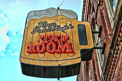 Grateful Dead Royalty Free Images - Kings Palace Cafes Tap Room - Memphis Royalty-Free Image by Allen Beatty