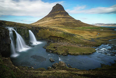 The Stinking Rose - Kirkjufell Waterfall by James Udall