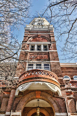 Its A Piece Of Cake - Knox County Courthouse Up View by Sharon Popek