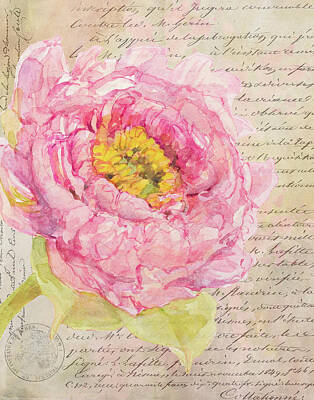Roses Mixed Media Royalty Free Images - La Romantique Royalty-Free Image by Colleen Taylor