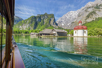 Modern Kitchen Royalty Free Images - Lake Konigssee Royalty-Free Image by JR Photography