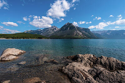 Target Threshold Photography - Lake Minnewanka, Banff Canada by Joe Benning