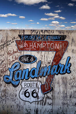 Neutrality Royalty Free Images - Landmark Route 66 Royalty-Free Image by Gary Warnimont