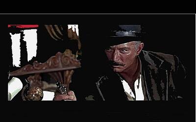 Design Pics - Lee Van Cleef Death Rides a Horse 1967 screen capture with additional coloring 2013 by David Lee Guss