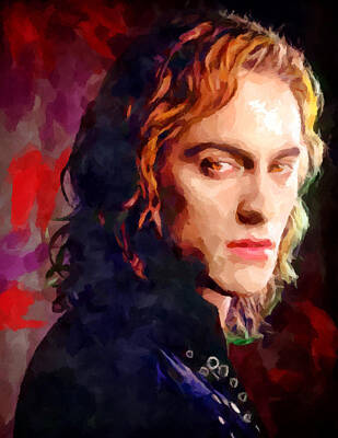 Recently Sold - Actors Rights Managed Images - Lestat de Lioncourt 3 Royalty-Free Image by Ricky Barnard