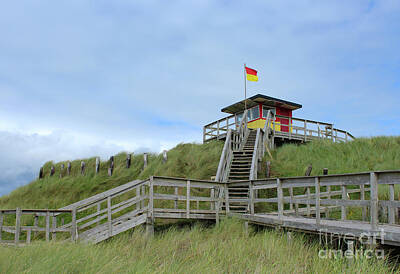 Desert Plants Royalty Free Images - Rossnowlagh Lifeguard Station 3 Donegal Ireland Royalty-Free Image by Eddie Barron