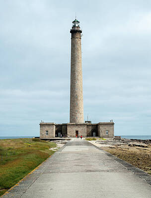Modern Man Mountains - Lighthouse Phare de Gatteville in Normandy France by Stefan Rotter