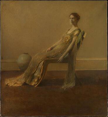 Staff Picks Rosemary Obrien - Lilac Dress by Thomas Wilmer Dewing, by 1919 by Thomas Wilmer Dewing