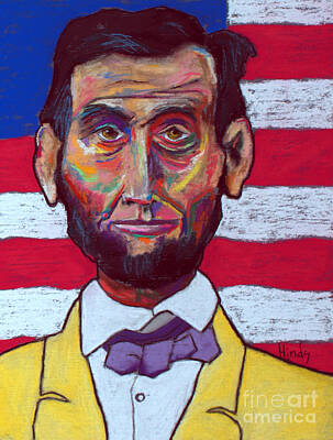 Politicians Paintings - Lincolns Yellow Jacket by David Hinds