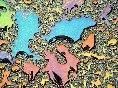 Printscapes - Liquid Color 2 by Mark Fuller