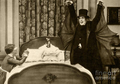City Scenes Rights Managed Images - Lon Chaney London After Midnight 1927 Royalty-Free Image by Sad Hill - Bizarre Los Angeles Archive