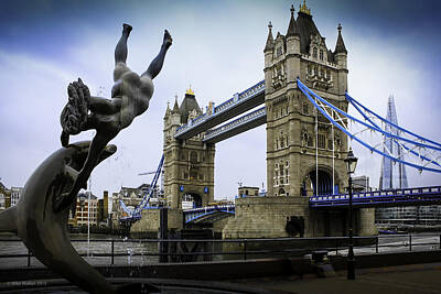 Animals And Earth Rights Managed Images - London Bridge Royalty-Free Image by Mike Walker