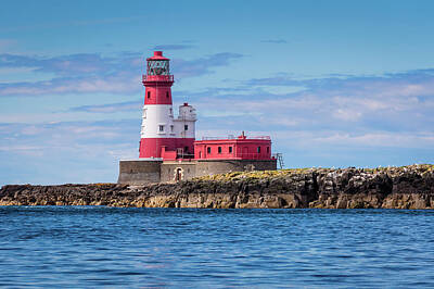 Tina Turner Royalty Free Images - Longstone Lighthouse at Farne Islands Royalty-Free Image by David Head