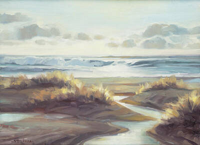 Paintings - Low Tide by Steve Henderson