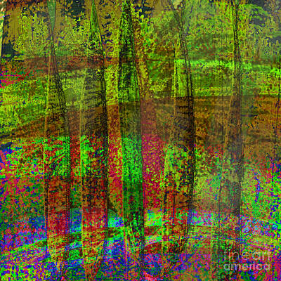 Abstract Landscape Royalty-Free and Rights-Managed Images - Luminous Landscape Abstract by Edward Fielding