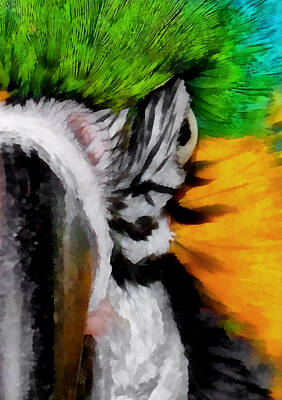 World Forgotten - Macaw Upclose 2 by Ernest Echols