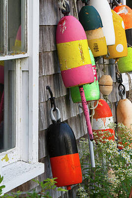 The Bunsen Burner Royalty Free Images - Maine Buoys Royalty-Free Image by Juergen Roth